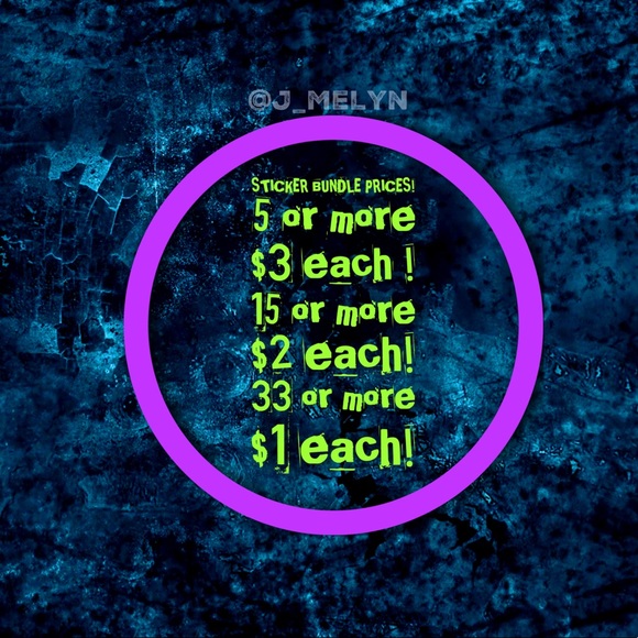 Cyclops Pink Cute Monster Grunge Horror Funky Single Decor Art Sticker - Picture 3 of 3